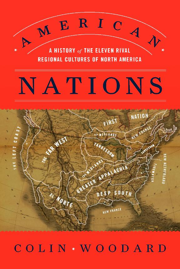 Cover image for American Nations by Colin Woodard