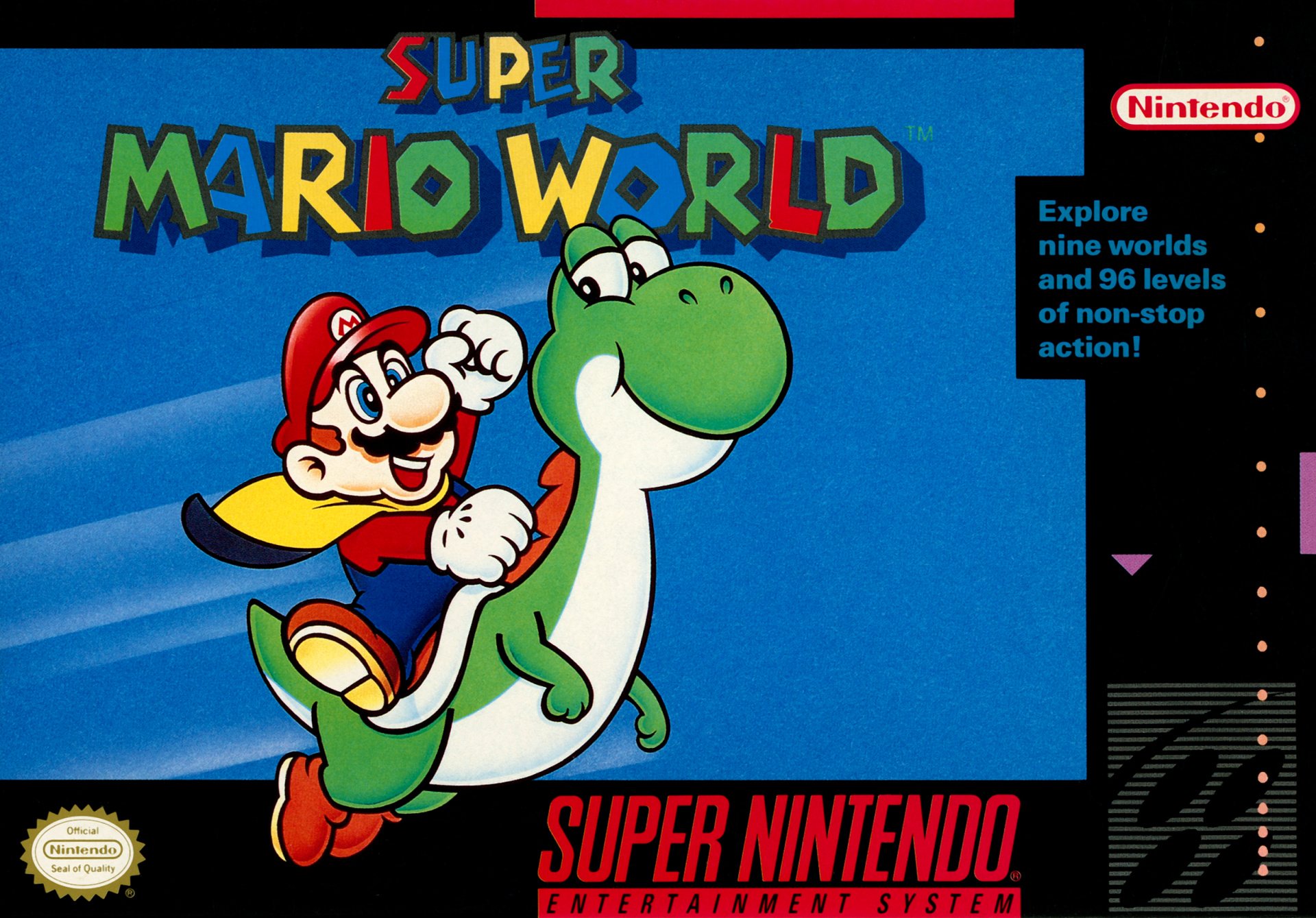 Cover image for Super Mario World