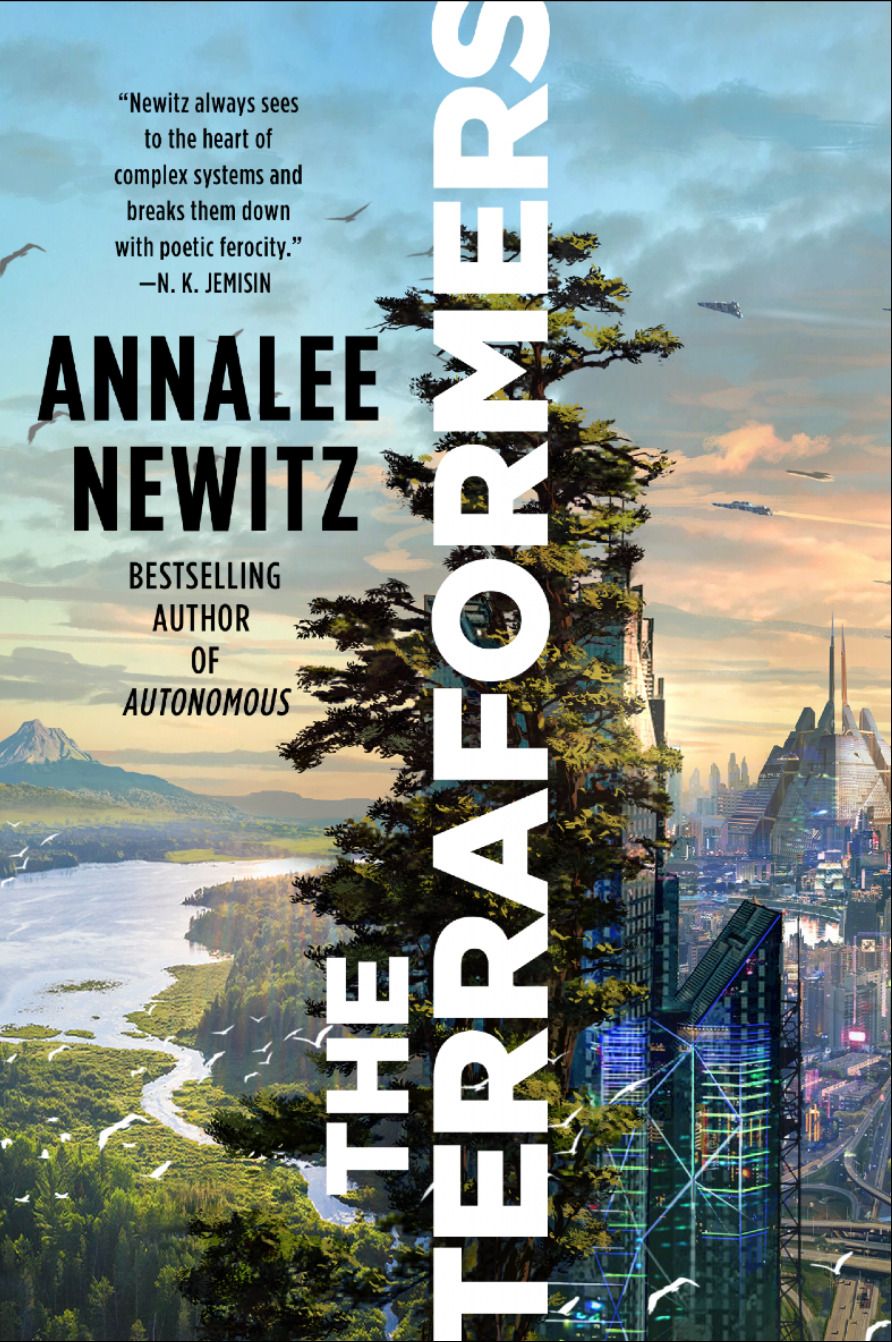 Cover image for The Terraformers by Annalee Newitz